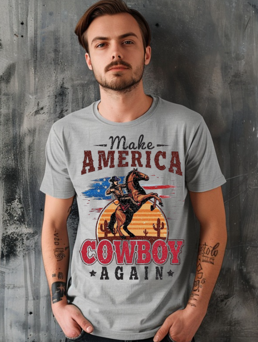 Make America Cowboy Again Unisex T-shirt