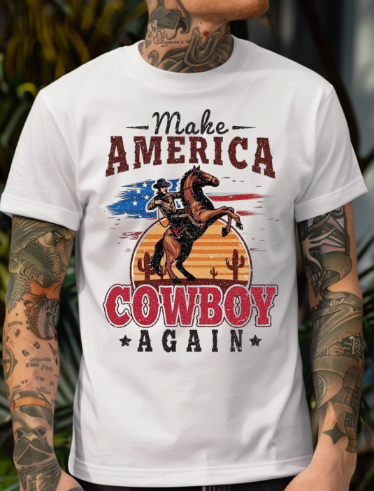 Make America Cowboy Again Unisex T-shirt