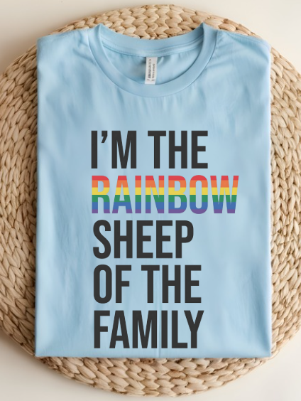 I'm The Rainbow Sheep of the Family LGBTQ T-shirt