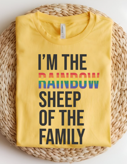 I'm The Rainbow Sheep of the Family LGBTQ T-shirt