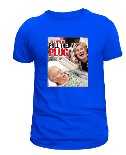 It's Time to Pull the Plug Funny Trump Unisex Tee