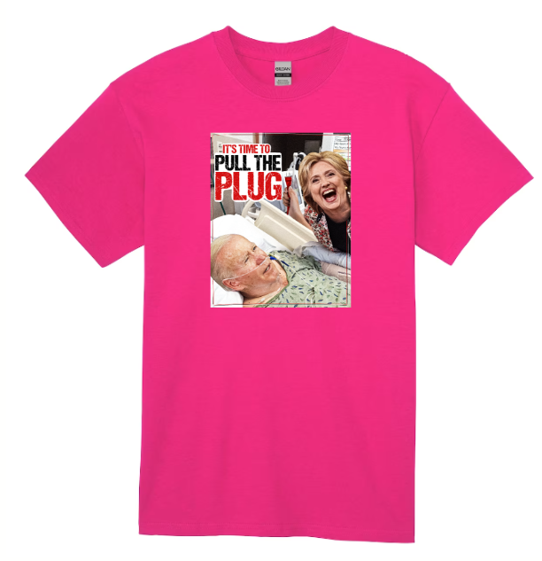 It's Time to Pull the Plug Funny Trump Unisex Tee