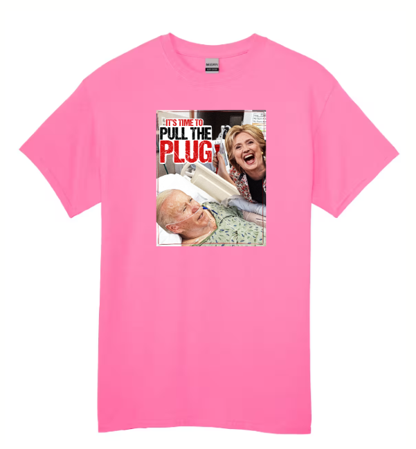 It's Time to Pull the Plug Funny Trump Unisex Tee