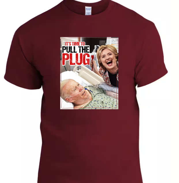 It's Time to Pull the Plug Funny Trump Unisex Tee