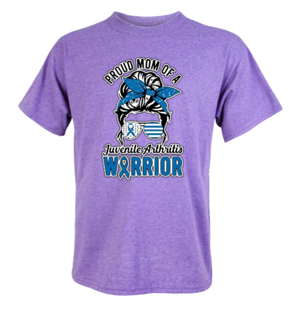 Proud Mom of a Juvenile Arthritis Warrior T-shirt