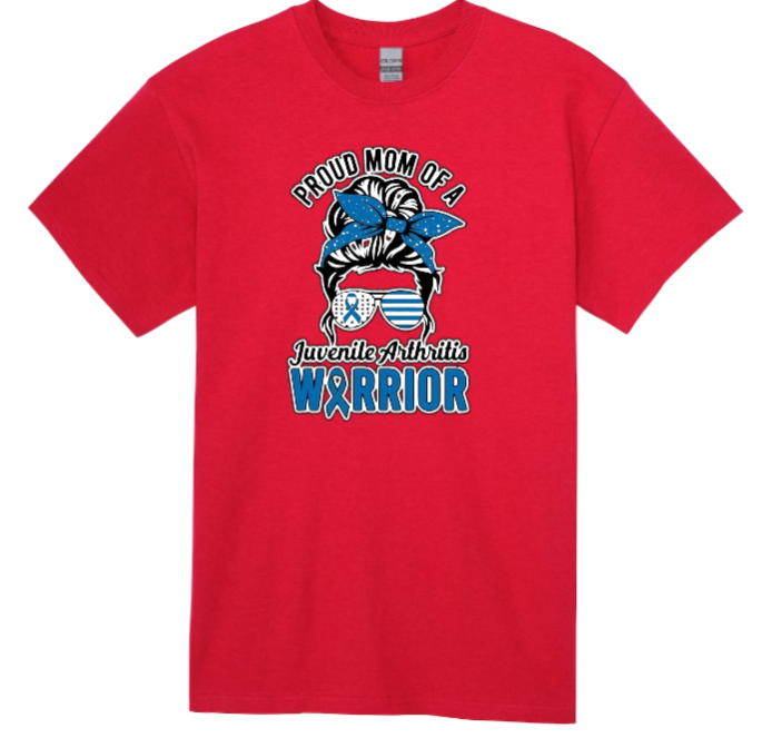 Proud Mom of a Juvenile Arthritis Warrior T-shirt