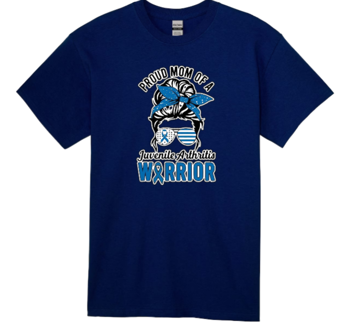 Proud Mom of a Juvenile Arthritis Warrior T-shirt