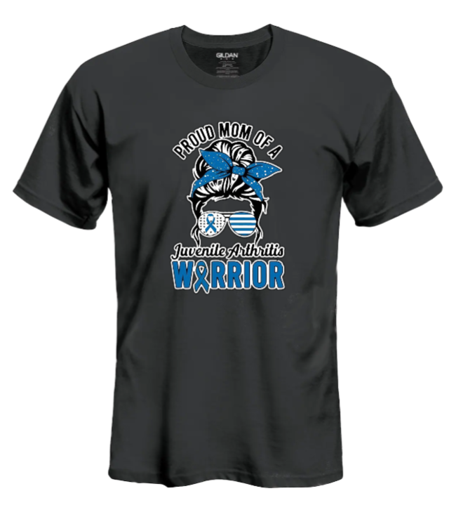 Proud Mom of a Juvenile Arthritis Warrior T-shirt