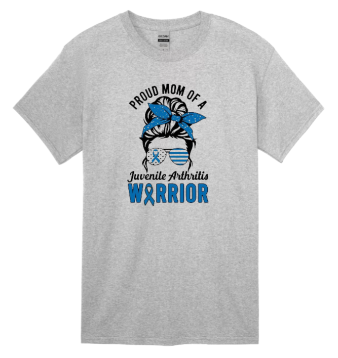 Proud Mom of a Juvenile Arthritis Warrior T-shirt